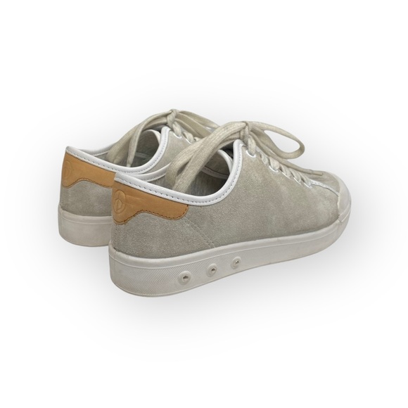Rag & Bone 𖦹 Standard Issue Suede Sneaker 𖦹 Off White [Grey] 𖦹 Size 36 6M 𖦹 - Picture 3 of 16